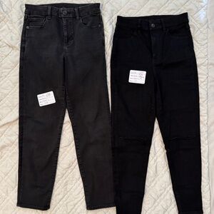 AE Curvy Fit Jeans Bundle – Size 2 XS (Hi-Rise + Jegging)
